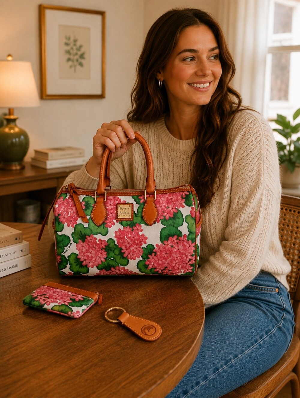 Dooney & Bourke Hydrangea Bag Set - Picture 6 of 10